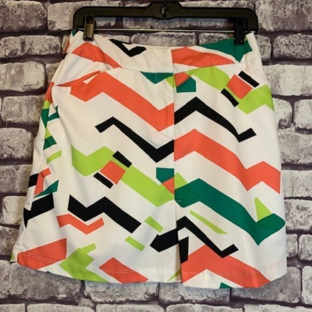 Tail Multi Colored Golf Skirt Size 4